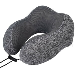 U型 ネックピロー 通販 低反発 枕 首枕 まくら クッション アイマスク 耳栓 付き 車 ビジネス 旅行 トラベル 携帯枕 出張 コンパクト 持ち運び 収納袋付き 洗える 移動中 飛行機 新幹線 リラッ