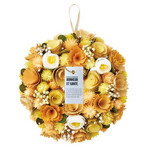 ナチュラル リース Mサイズ 玄関 M 通販 造花 フラワーギフト 飾り フェイクフラワー アートフラワー アートフラワーリース クリスマスリース アレンジ インテリア おしゃれ かわいい 可愛い