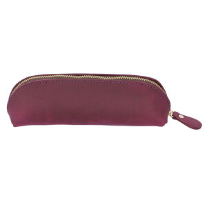 ペンケース 筆箱 本革 通販 ふでばこ ペンポーチ ペン入れ 革 牛革 大容量 高級感 レザー ファスナー スリム コンパクト ミニ 小さめ メンズ レディース シンプル おしゃれ 無地 万年筆 ビジ