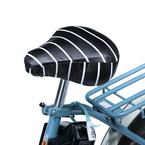 川住製作所 keia 自転車 サイクルカバー KWS-300 通販 ソフトサドルカバー サドル カバー レインカバー KEIA KWS300 ソフト 柔らかい 簡単装着 防水 撥水 電動アシスト ママチャリ ボーダー ストラ