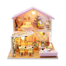 ミニチュアハウス キット ドールハウス 通販 組立て DIY 手作りキット ジオラマ ドールハウスキット 人形 家 大人 子供 玩具 おもちゃ ミニチュア 工作キット 夏休み キッズ かわいい おしゃれ 立体 知育 プレセント ギフト 贈り物 インテリア