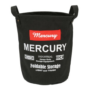 マーキュリー キャンバスバケツ S 通販 収納ボックス 布 キャンバス 折りたたみ おしゃれ 雑貨 バケツ MERCURY リビング 収納 子供部屋 おもちゃ箱 車内収納 アウトドア ランドリーバスケット