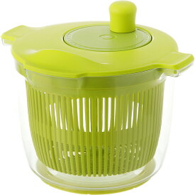 リベラリスタ サラダスピナー LIBERALISTA 通販 サラダ 水切り 野菜水切り器 コンパクト 手動 回転 しっかり 大容量 2L 滑り止め付き 分解 ザル リス株式会社 おしゃれ かわいい キッチン 調理器具