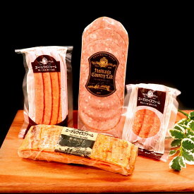 薪・炭火仕上げベーコン ソーセージ 詰め合わせ A-2-k【簡易包装】食べ物 肉 北海道