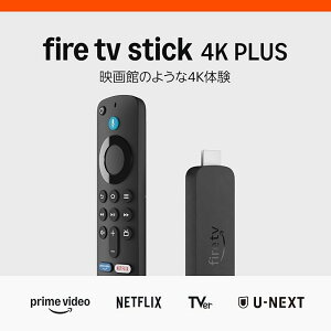 Amazon Fire TV Stick 4K Plus | fق̂悤4Ǩ | Xg[~OfBAvC[