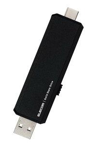 �G���R�� �O�t��SSD 1TB USB3.2 (Gen2)�Ή� �X���C�h�� Type-C/Type-A �R�l�N�^ iPhone/iPad �Ή� �u���b�N ESD-EAWA1000GBK
