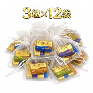 GODIVA �S�f�B�o �`���R���[�g �v�`�M�t�g �o�����^�C�� � 12�Z�b�g �В� ���b�s���O �i�|���^�� (3��x12��) ���킢�� �M�t�g���b�s���O �z���C�g�f�[ ������ �N���X�}�X �`���`���R �{��