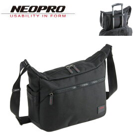 ショルダーバッグ 軽量 メンズ トラベル ショルダー 軽量 ブランド NEOPRO ネオプロ 2-113 ループテープ キーハーネス ボトルポケット 散歩 冠婚葬祭 結婚式 旅行 外出 通院 エンドー鞄