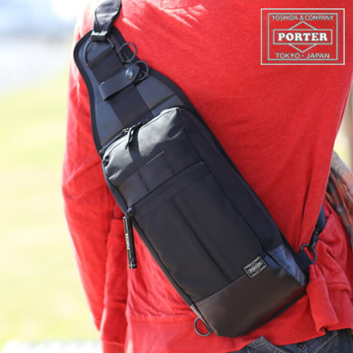 楽天市場】ポーター ヒート スリングショルダーバッグ 703-08000 ワン  