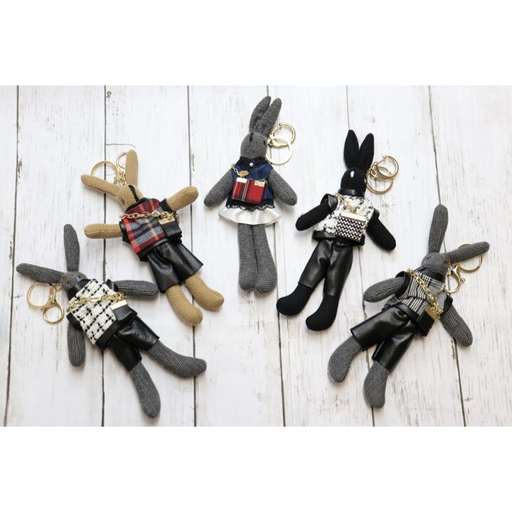 楽天市場】バッグチャーム キーホルダー ドールチャーム チャーム  