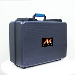 プラスチック製ケース PP 工具箱 シンプル ボックス ブラック マルチ 持ち運び 保管 工具収納 軽量 耐衝撃 プラ ブロックカットスポンジ込 AMG5503