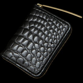 【池田工芸】日本最大のクロコダイル専門店が贈るCrocodile Multi Wallet（クロコダイル　マルチウォレット）【次回出荷日10月2日頃】