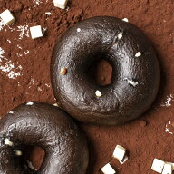 《冷凍で約30日OK♪》『ココアホワイトチョコベーグル【単品】』BAGEL&BAGEL ココア チョコ ベーグル＆ベ…