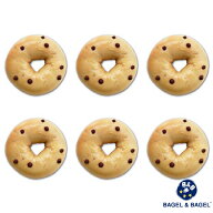 チョコチップベーグル6個セット BAGEL&BAGEL ベーグル アンド ベーグル 冷凍パン おしゃれ まとめ買い 低…