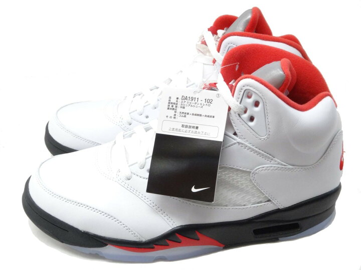 楽天市場】27.5cm/2020【未使用】NIKE AIR JORDAN 5 RETRO ファイヤー 