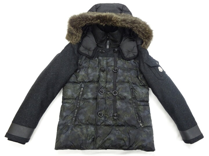 楽天市場】LEON掲載モデル【美品】モンクレール MONCLER ペイズリー柄 