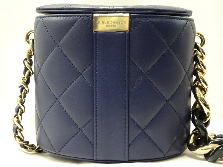 楽天市場】シャネル CHANEL マトラッセ ミラー付 バニティ チェーン 
