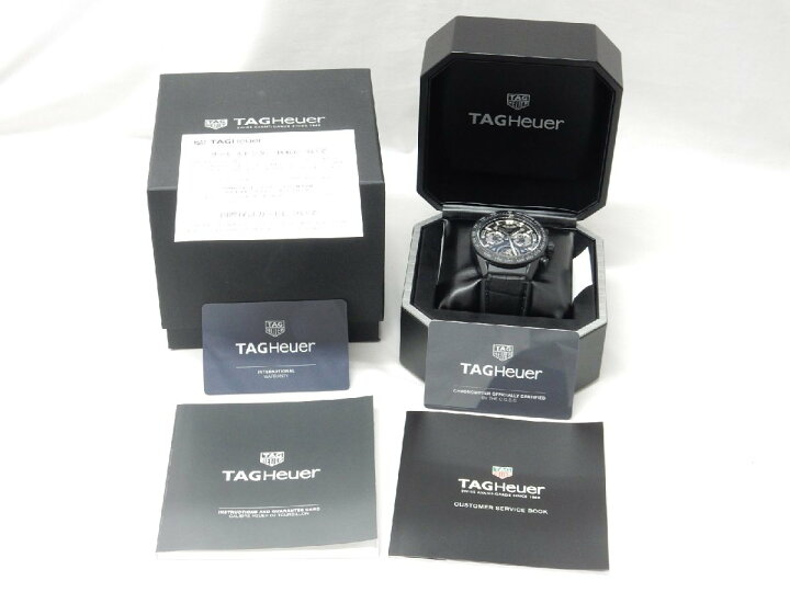 楽天市場】【美品】タグホイヤー TAG Heuer フライング トゥールビヨン 