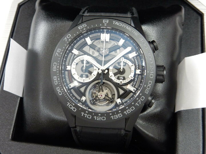 楽天市場】【美品】タグホイヤー TAG Heuer フライング トゥールビヨン 