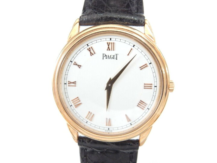楽天市場】【箱・ギャラ】PIAGET ピアジェ グベナー 手巻 90968 750PG 