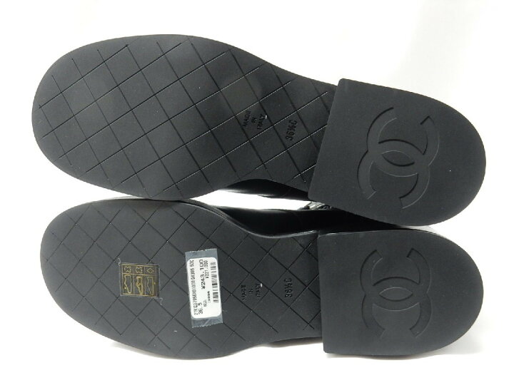 楽天市場】36.5【未使用】シャネル/CHANEL ココマーク マトラッセ  