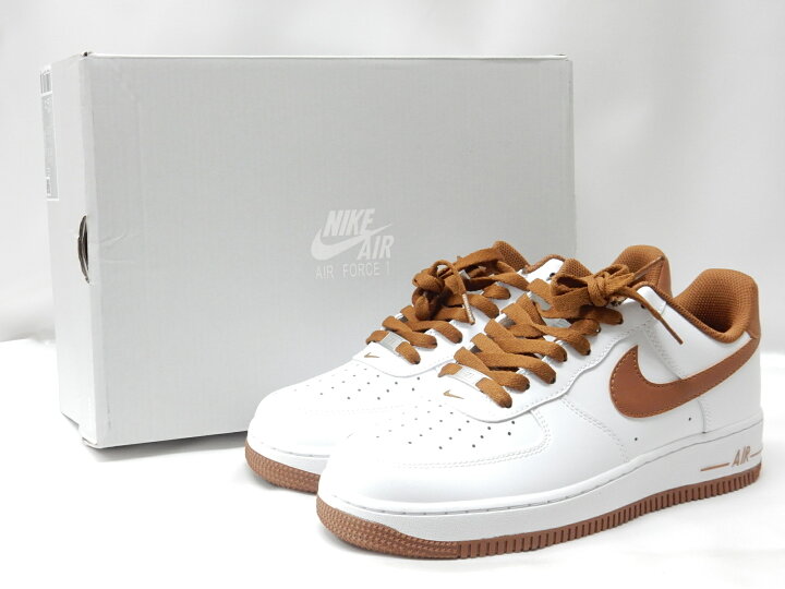 楽天市場】27.5cm【未使用】Nike Air Force 1 07 Low White/Pecan 