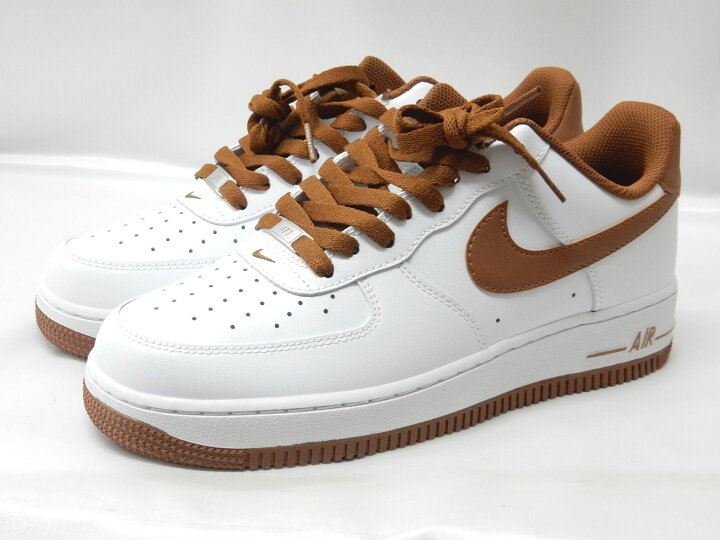 楽天市場】27.5cm【未使用】Nike Air Force 1 07 Low White/Pecan 