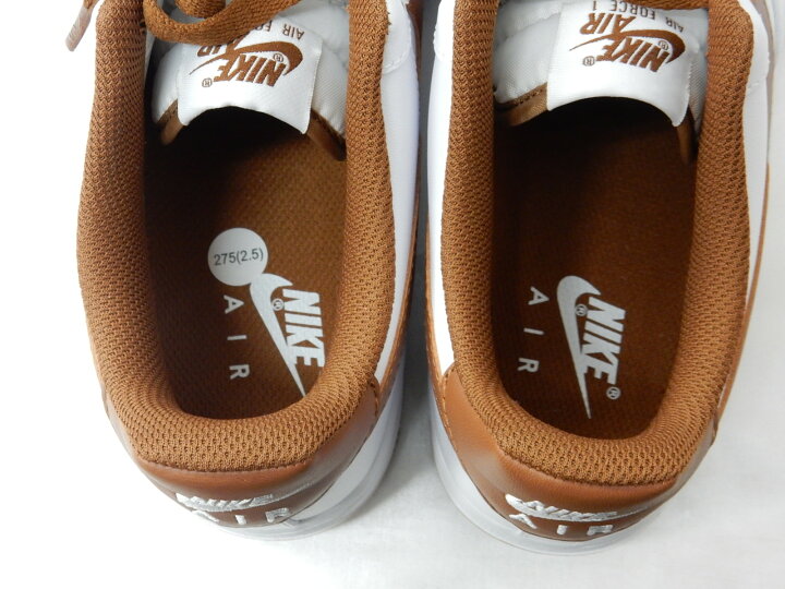 楽天市場】27.5cm【未使用】Nike Air Force 1 07 Low White/Pecan 