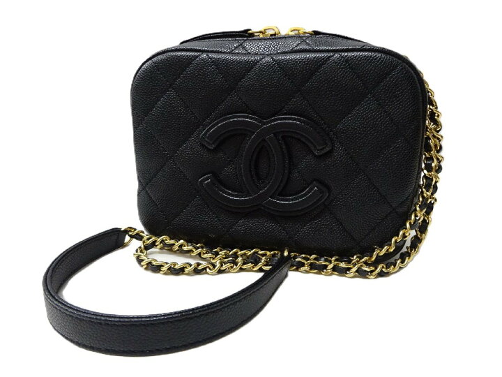 楽天市場】シャネル/CHANEL カメラバッグ マトラッセ キャビアスキン 