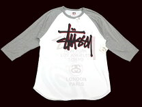 楽天市場】stussy ラグラン 七分袖の通販
