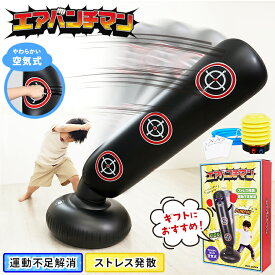 サンドバッグ 子供 パンチングマシン 子供用 パンチングマシーン エクササイズ 自立 ストレス発散 ボクシング エアー ボクシングマシン 武術 エアポンプ付き 自宅用 プレゼント 男の子 ダイエット サンドバック 空気 運動不足 新着商品 MRG エアパンチマン【1年保証】