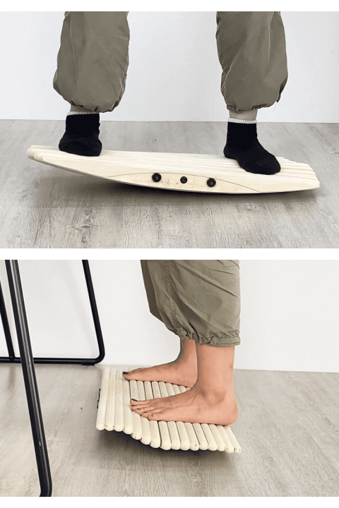 楽天市場】ウェーブバランスボード バランスボード 木製 大人用