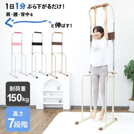 《ランキング1位受賞》 ぶら下がり健康器 コンパクト 懸垂 懸垂マシン 男女兼用 レディース メンズ 女性 男性 マルチジム ダイエット 美容トレーニング チンニング スタンド 背筋 腰痛 肩こり 腹筋 筋トレ【1年保証】