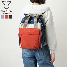 【メーカー公式】VASKA by moz ヴェスカ バイ モズ ベスカ バイモズ リュックサック バックパック デイパック リュックサック レディース エルク ヘラジカ 北欧 イオン ポケット豊富 背面ポケット 軽撥水 軽量 30代 40代 50代 VZNY-03