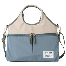 【メーカー公式】VASKA by moz ヴェスカバイモズ ベスカバイモズ ショルダーバッグ レディース エルク ヘラジカ イオン トートバッグ 2way ポケットいっぱい ショルダートート トートショルダー 北欧デザイン 撥水 VZPS-02