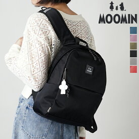【メーカー公式】MOOMIN ムーミン ミイ スナフキン リュック バックパック リュックサック カジュアル アウトドア 軽撥水加工 軽量 大人 撥水 旅行 軽い RMNL-04