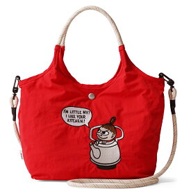 【メーカー公式】MOOMIN ムーミン リトルミイ スナフキン スティンキー ニョロニョロ 刺繍トート リッチ刺繍 ショルダーバッグ 2way バッグ RMPK-02