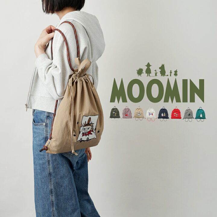 楽天市場】【SALE】ムーミン 巾着リュック バッグ レディース メンズ 