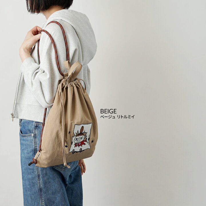 楽天市場】【SALE】ムーミン 巾着リュック バッグ レディース メンズ 
