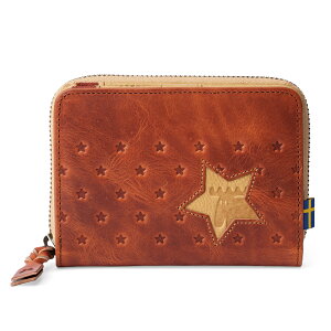 【メーカー公式】moz モズ star2 スター2 2つ折り財布 お財布 二つ折り 星 コンパクト レディース メンズ 牛革 レザー No.86154