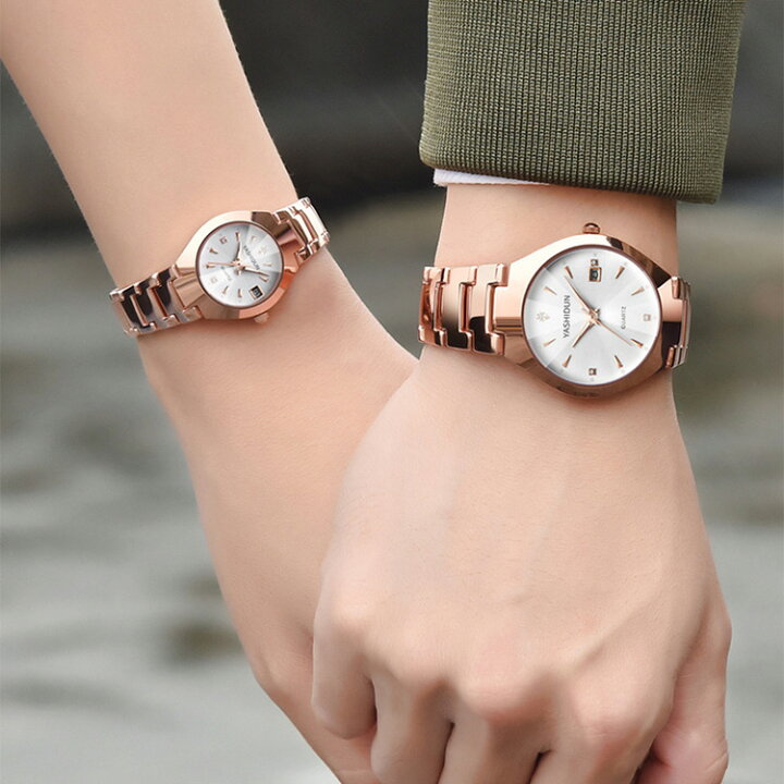 楽天市場 クーポン利用で10 Off 腕時計 レディース メンズ ペア時計 ペアウォッチ 生活防水 ステンレス ペア お揃い カップル ウォッチ 日付 夜光る 見やすい 大人 おしゃれ かわいい かっこいい シンプル ビジネス プレゼント ギフト 代 30代 40代 黒 ブラック