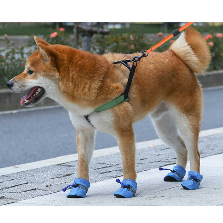 レインシューズ ペット用 大型犬 犬用小型犬 防水 ブーツ 中型犬 ドッグブーツ