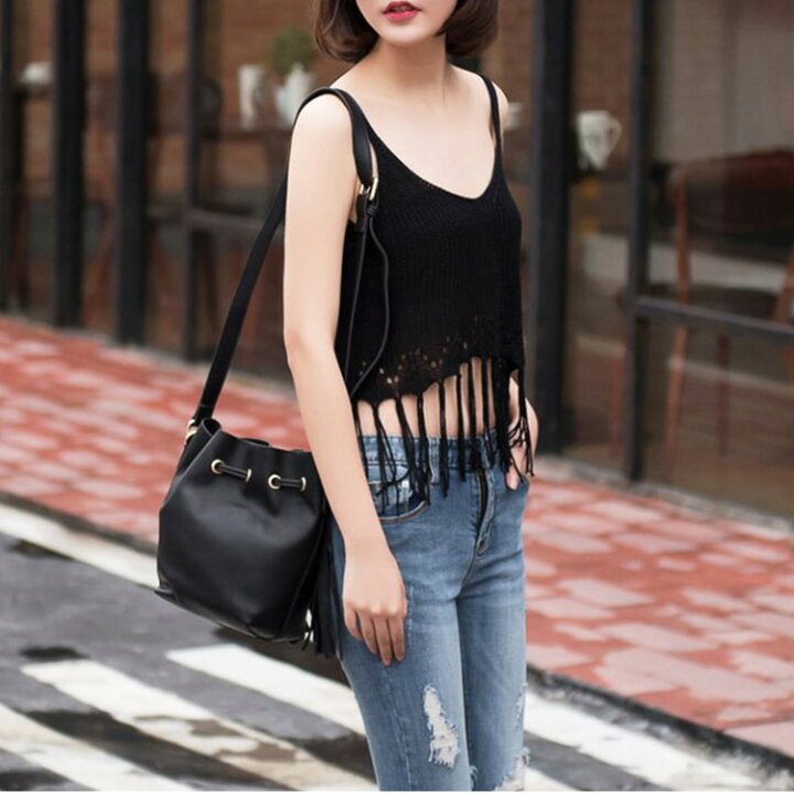 楽天市場 クーポン利用で Off フリンジ キャミソール レディース かぎ編み インナー トップス 春 夏 ボヘミアン コーデ リゾート 体型カバー 無地 キャミ ナチュラル かわいい 水着 おしゃれ ブラック 黒 ホワイト 白 カーキ ピンク グレー Favori