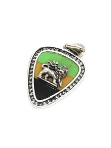 X^oCu[V RASTA VIBRATIONS CI sbN lbNX LION PICK NECKLACE(L) t[TCY J[