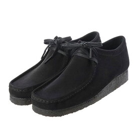 クラークス CLARKS ワラビー 靴 クレープソール ブラック スウェード メンズ　27-28.5cm Wallabee -Black Suede-