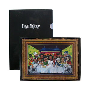 ���C�����}�W�F�X�e�B�[ ROYAL MAJESTY �N���A�t�@�C�� A4 �u���b�N �G�� ���[�� RASTAMAN'S LAST SUPPER CLEAR FILE
