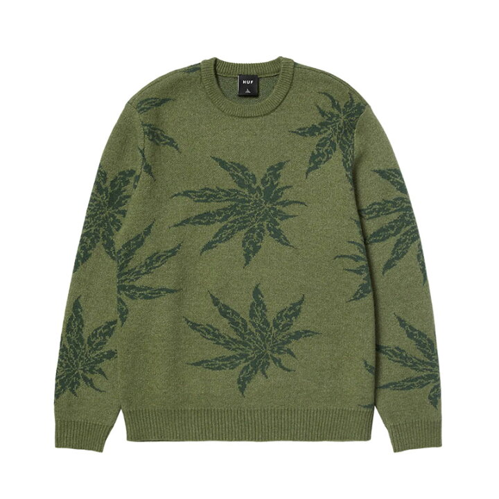 楽天市場】ハフ HUF ニット セーター グリーン M-XLサイズ メンズ 