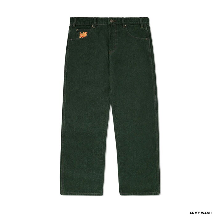 楽天市場】バターグッズ Butter Goods デニムパンツ ボトムス ブラック 