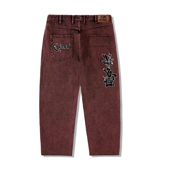 楽天市場】バターグッズ Butter Goods デニムパンツ ボトムス ブリック 
