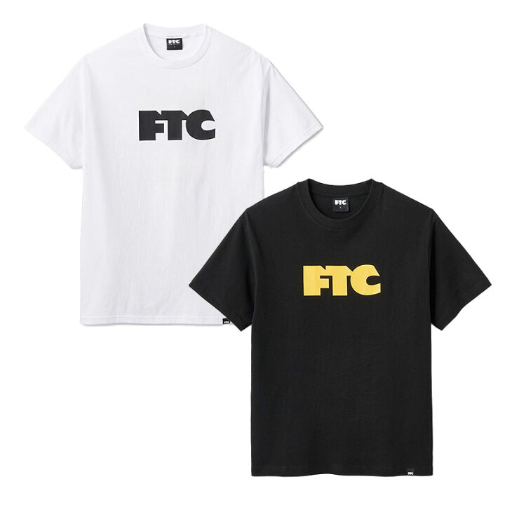 楽天市場】エフティーシー FTC Tシャツ 半袖 ホワイト/ブラック M-XL 
